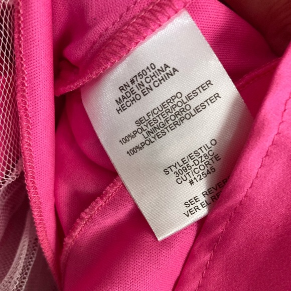 City Studio | NWT Juniors 2-PC Lace Long Sleeve Top & Satin Skirt Dress - Picture 9 of 14